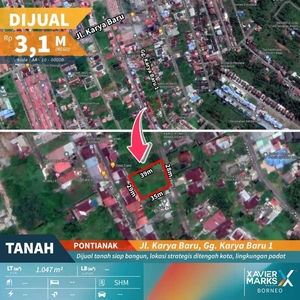 Tanah Karya Baru Siap Bangun