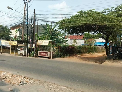 Tanah Sawangan Kota Depok di Pinggir Jalan Dekat Tol Desari Sawangan