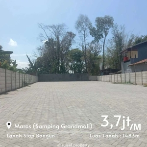 Tanah siap bangun poros jalan