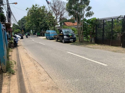 Tanah Tepi Jalan Raya Tanah Baru 10 Menit Stasiun Depok Baru