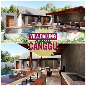 Brand New villa Ricefield View Sawah Private Pool Dalung Canggu Kuta B