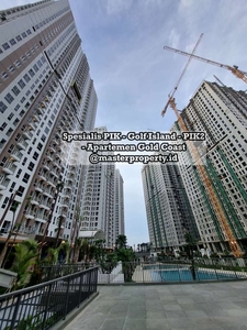 Dijual Cepat Apartemen PIK 2 Tokyo Riverside 2BR, 36m2, View Taman