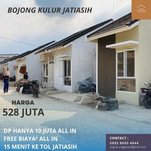 DIJUAL RUMAH CLUSTER MURAH DP HANYA 10 JUTA FREE BIAYA²JATIASIH