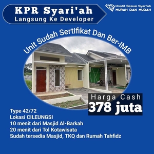 Jual Rumah Baru di Bogor dekat Pasar Cileungsi dan Sekolahan