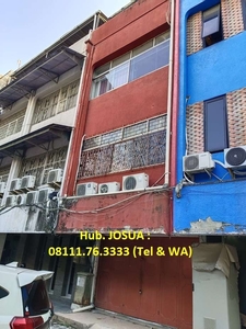 Ruko Kemayoran Jl Garuda : LT 102 m2, 4 Lt + Rooftop, Cocok u Kantor
