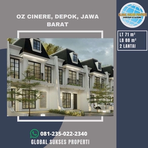 Rumah 2lt Desain Nyaman Premium View Sempurna Di OZ Cinere Depok