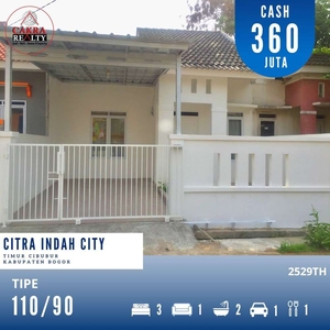 Rumah Bagus Murah 110/90 Citra Indah City Cibubur