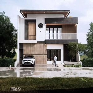 Rumah baru modern di clustet gegerkalong