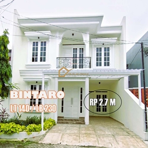 Rumah Brand new area Bintaro sek 3 dekat statiun Krl