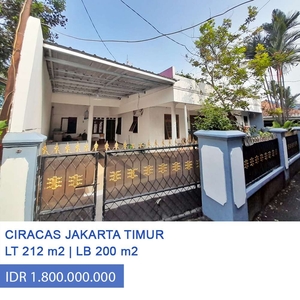 Rumah Dijual Di Ciracas Jakarta Timur Lingkungan Komplek