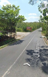 Rumah Makan LT±4860m² SHM Pinggir Jalan Raya Gunung Kidul Yogyakarta