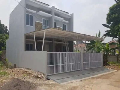 Rumah Modern bebas banjir di Jalan Rawa Cito Bekasi Siap Nego J-18569