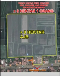 Tanah 8 hektar di Brebes