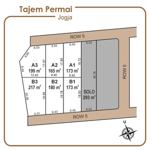 Tanah Jogja, 5 menit RS UAD Maguwoharjo, Cocok Investasi