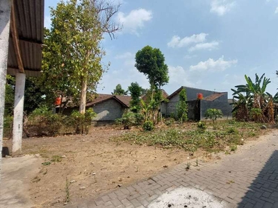 Tanah Kavling SHM Murah Meriah Ukuran Kecil Cocok 1 Rumah di Jongke