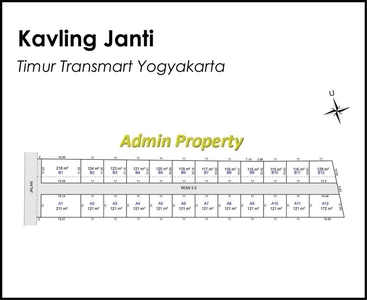 Tanah Premium 5 Menit dari Amplaz Mall, Area Janti