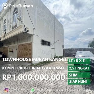 Townhouse gandeng murah banget siap huni daerah katamso titi kuning