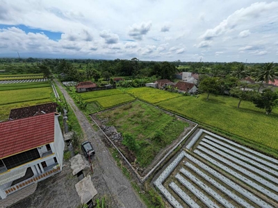 View Sawah, Tanah Villa Jogja Utara, Luas 200-an m2: Harga Nego