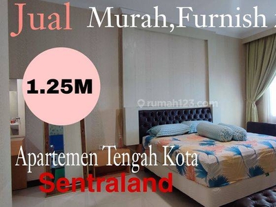 Apartemen 2BR,Murah, Furnish Di Tengah Kota Semarang