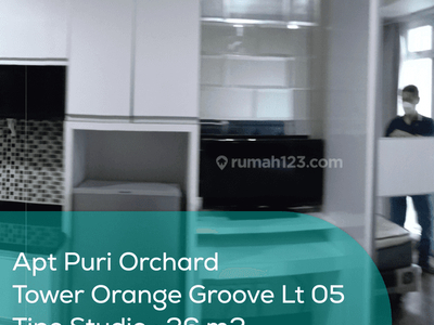 Apartement Puri Orchard Tower Orange Groove Wing A Lt 05, Studio, Full Furnished