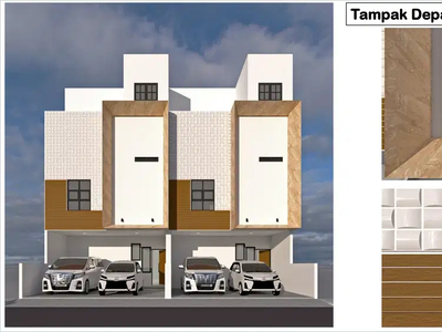 Brand New Bangun Sendiri , Rumah Tj Duren Di Jalan Lebar, Selatan
