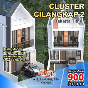 Cluster mewah minimalis Cilangkap 2 Jakarta timur