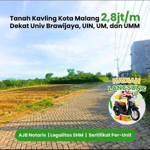 DI jual tanah peruntukan kos area malang kota