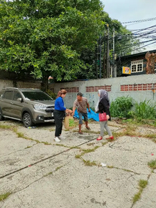 dijual kavling di pinggir jln lokasi strategis dan bebas banjir