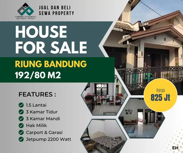 Dijual cepat rumah termurah di Cluster Dayana Summarecon Kota Bandung