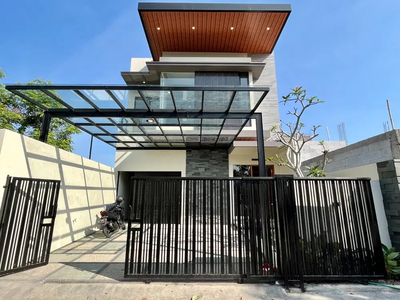 Dijual Rumah Baru Desain Kontemporer Jalan Kaliurang Km 12 Dekat UII