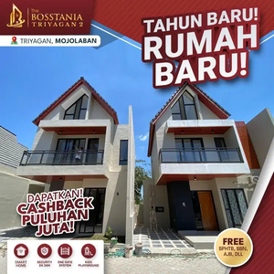 Dijual Rumah Mewah 2 Lantai dekat Kampus UNS Solo