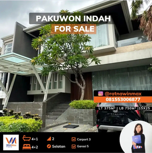 Dijual Rumah Modern Minimalis Pakuwon Indah