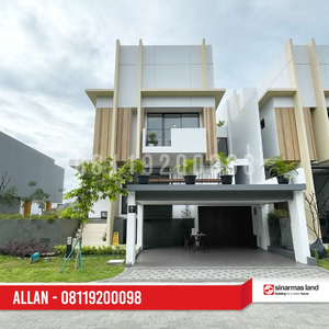 Dijual rumah siap huni 3 lantai attic deket Ipeka BSD Tangerang