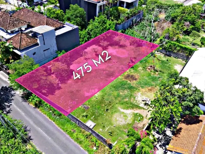 DIJUAL TANAH LOKASI SUNSET ROAD KUTA BALI LUAS 4,75 ARE