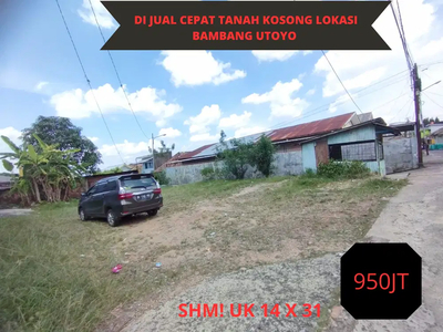 Dijual Tanah Strategis Palembang Lokasi di Jl. Bambang Utoyo