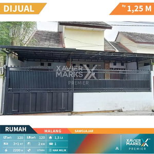 M097 Rumah Siap Huni Dijual di Sawojajar Malang Kota