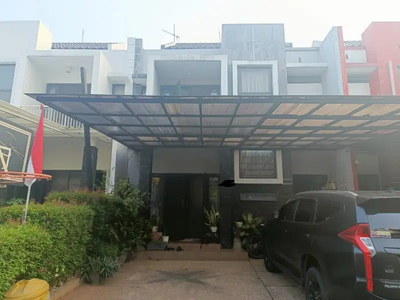 raffles hills cibubur rumah dua lantai minimalis siap huni