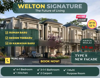 Rumah Baru di BSD, Welton Signature @Hiera