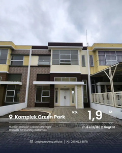 Rumah Baru Komplek Green Park Jalan STM Ujung Daerah Titikuning