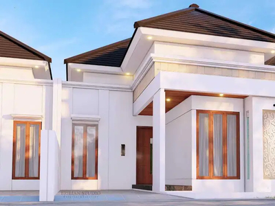 Rumah Baru Proses Bangun Dekat Kampus UII Yogyakarta RSH 188