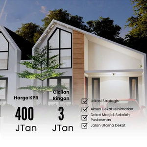 Rumah Baru, Ready Stock 2 KT & 1 KM | Dekat GATE TOL Kayu Manis Bogor