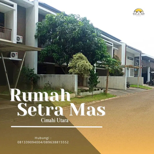 Rumah cluster Setra Mas cimahi siap huni