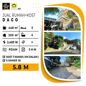 Rumah + Kost Area Dago Bandung