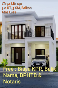 Rumah Mewah dan strategis di Jatiwaringin free biaya KPR