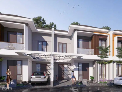 Rumah Modern dalam Ringroad Jogja dekat Ambarrukmo Plaza