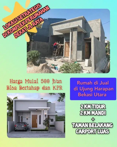 Rumah Siap Huni Dekat Harapan Indah Bekasi