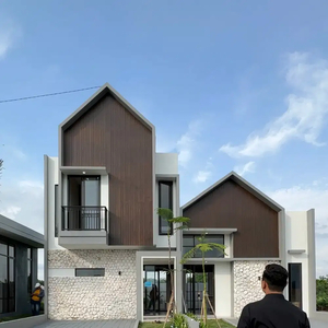 Rumah murah di Gresik tanpa DP desain modern