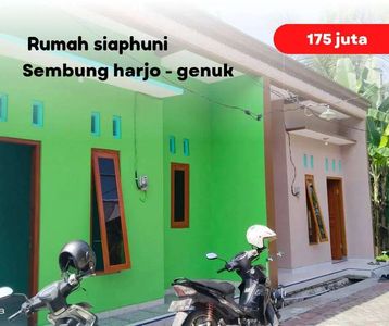 Rumah murah siaphuni di Sembungharjo Genuk Semarang timur