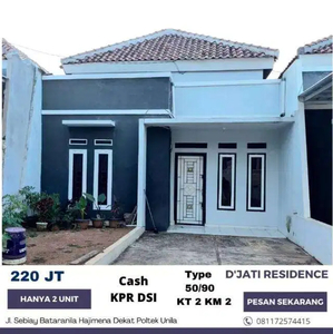 RUMAH SANGAT MURAH DEKAT POLTEK