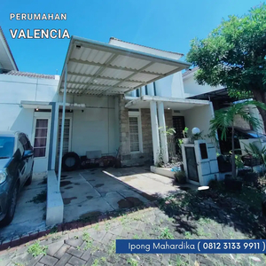 Rumah Sidoarjo Semi Furnish di Valencia Dekat Puskesmas Gedangan